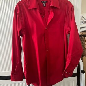 George Men's Red Shirt